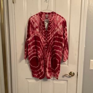 NWT Chico’s tie dye tunic FINAL MARKDOWN